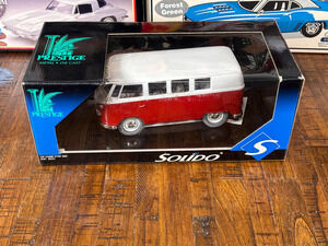 Solido Prestige 1966 Volkswagon VW Combi Vitre Van Bus Split Window 8031 New